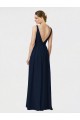 Chiffon Long V-Neck A-Line Bridesmaid Dresses / Formal Dresses Armadale