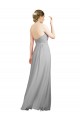 Soft Chiffon Open Back Long Sweetheart A-Line Bridesmaid Dresses Armadale