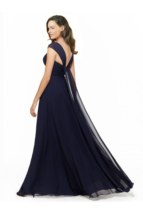 Chiffon Long Sweetheart A-Line Bridesmaid Gowns Armadale