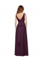 Chiffon Long V-Neck A-Line Evening Gowns / Bridesmaid Dresses Armadale