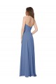 Soft Chiffon Open Back Long Strapless A-Line Formal Dress / Bridesmaid Dress Armadale
