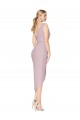 Soft Chiffon V-Back Cocktail Length One Shoulder Mermaid High Low Evening Gown / Prom Dress / Bridesmaid Dress Armadale
