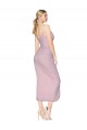 Soft Chiffon V-Back Knee Length Spaghetti Straps Mermaid High Low Evening Gown / Prom Dress / Bridesmaid Dress Armadale