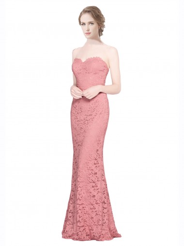 Lace Long Sweetheart Mermaid Formal Dress / Bridesmaid Dress Armadale