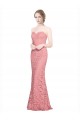 Lace Long Sweetheart Mermaid Formal Dress / Bridesmaid Dress Armadale