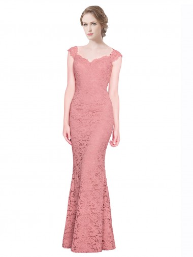 Lace Long Sweetheart Mermaid Prom Dress / Bridesmaid Dress Armadale