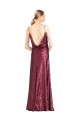 Sequin Long Halter Neck A-Line Formal Evening Gown / Prom Dress / Bridesmaid Dress Armadale