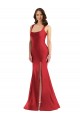 Silk like Satin Long Square Neck Mermaid Formal Plus Size Evening Gown / Prom Dress / Bridesmaid Dress Armadale
