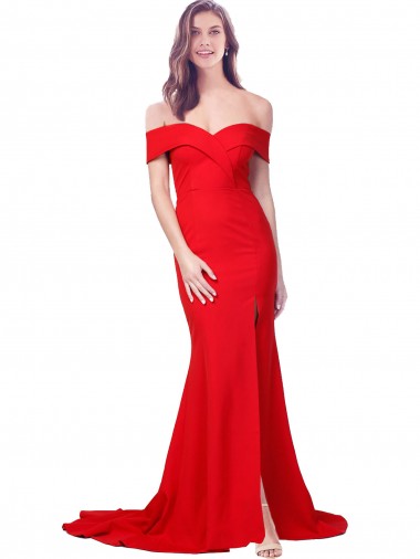 Stretch Crepe Long Sweetheart Mermaid Bridesmaid Dress / Evening Dress Armadale