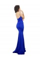 Stretch Crepe Low Back Long Sweetheart Royal Blue Mermaid Formal Evening Gown / Prom Dress / Bridesmaid Dress Armadale