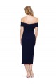 Stretch Crepe Midi Length Off the Shoulder Mermaid Formal Evening Gown / Prom Dress / Bridesmaid Dress Armadale