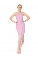 Stretch Crepe Knee Length Halter Neck Mermaid Bridesmaid Dress / Formal Dress Armadale
