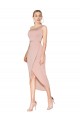 Stretch Crepe Knee Length One Shoulder Mermaid Formal Dress / Bridesmaid Dress Armadale