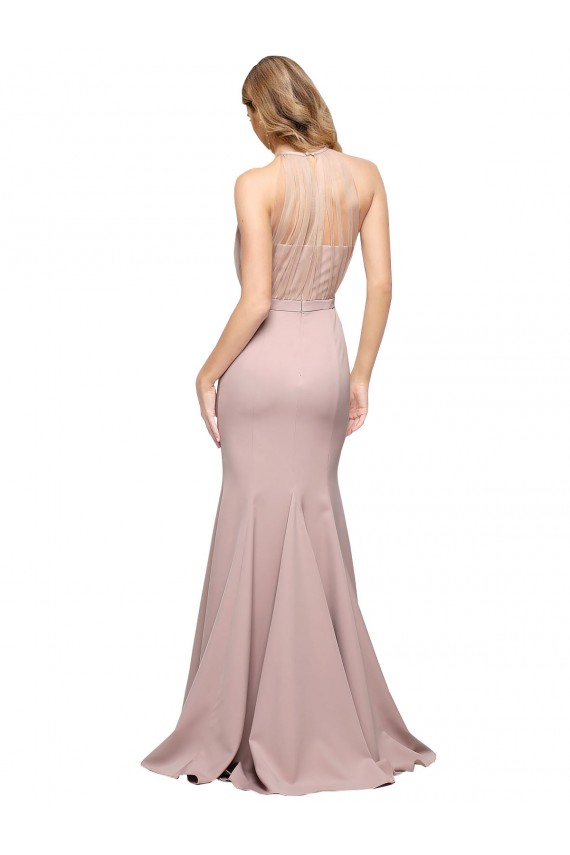 Stretch Crepe Sweep Train Sweetheart Sheath Formal Evening Gown / Prom Dress / Bridesmaid Dress Armadale